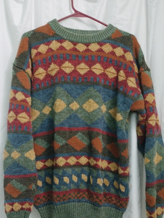 St. John's Bay Other - Vintage St Johns Bay Geometric Patterned Sweater